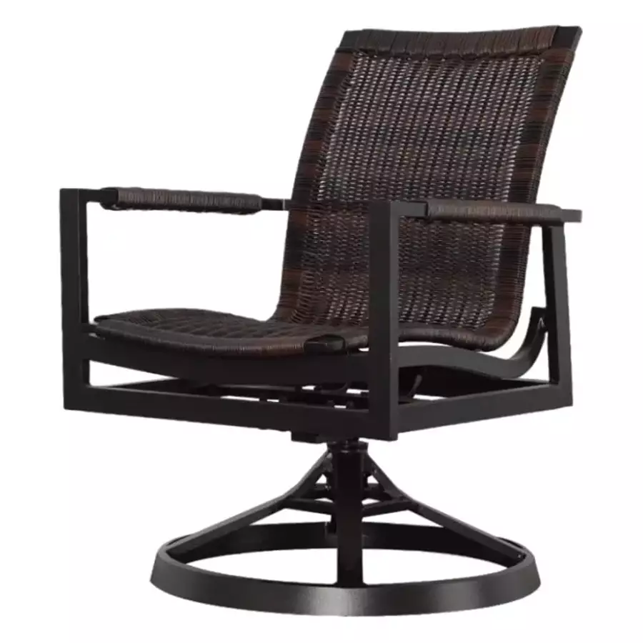 Megan Woven Swivel Chair