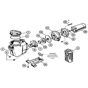 Hayward - Pump Parts - E-Z Flo