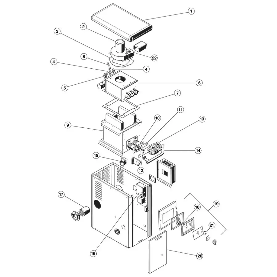 Hayward - Heater Parts - H-Series H100ID1