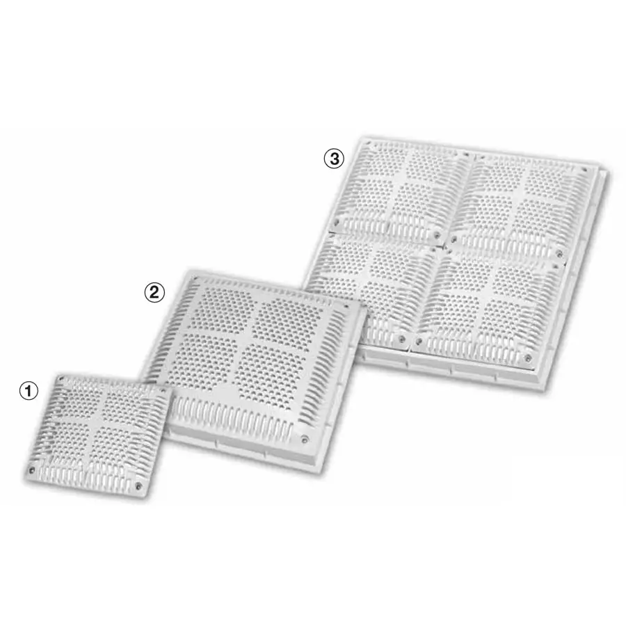Hayward - Main Drain Parts - Square Frames & Grates