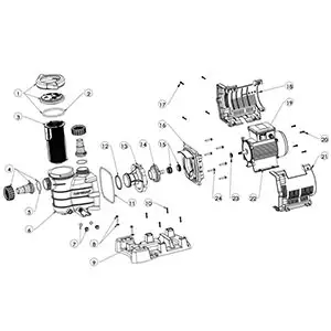 Hayward - Pump Parts - PowerFlo II