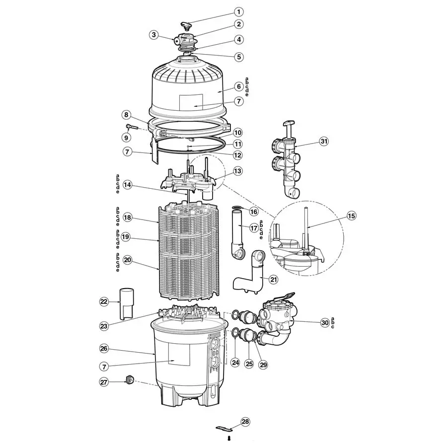 de2420l filter grids