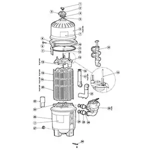 Hayward - DE Filter Parts - Pro Grid DE