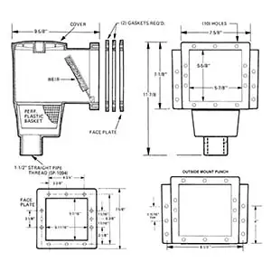 Hayward - Skimmer Parts - Automatic Skimmers