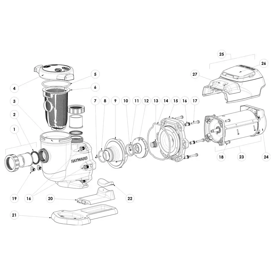 Hayward - Pump Parts - Tristar VS 950