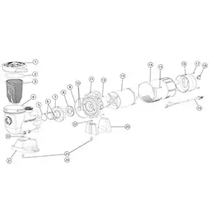 Hayward - Pump Parts - Turbo Flo II