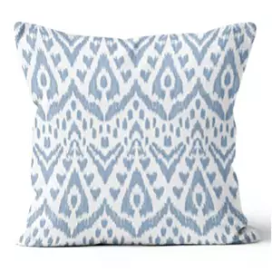24” Square Ansley Glacier Blue Pillow