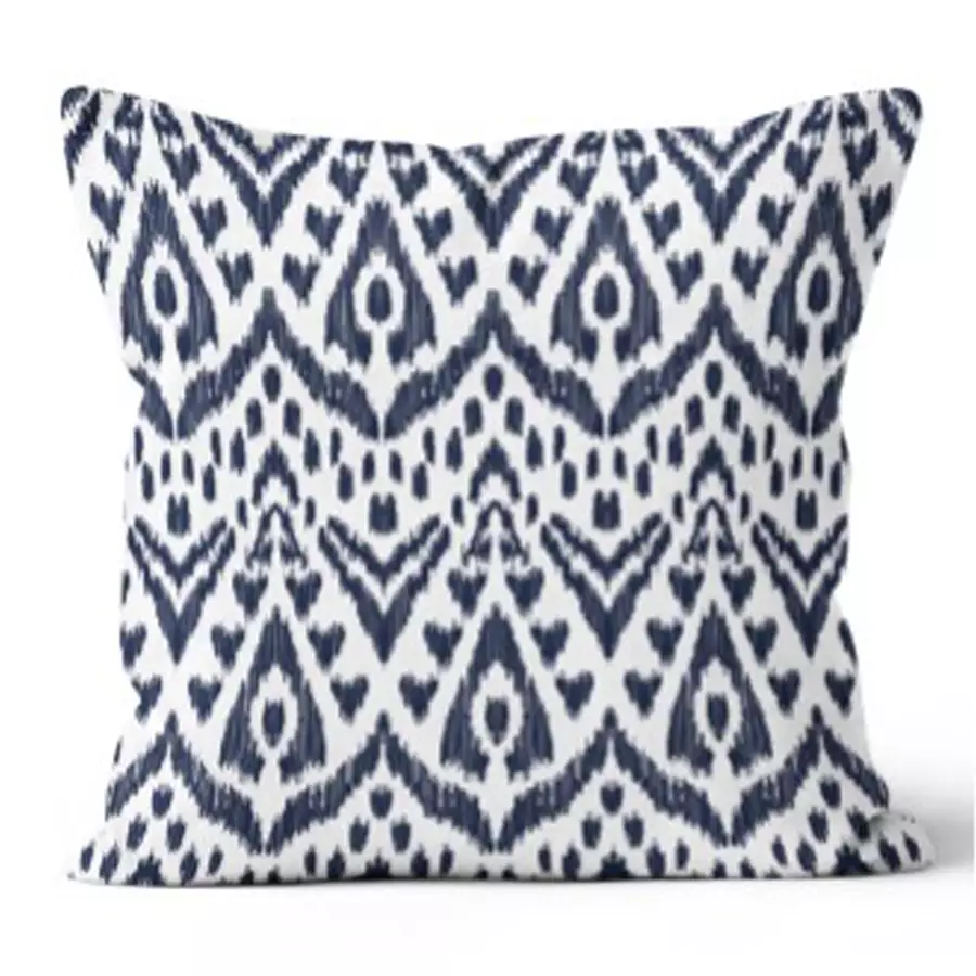 24 Square Ansley Navy Pillow