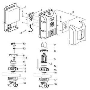 Jandy/Zodiac - Sanitizer Parts - Aquapure EI Series (Discontinued)