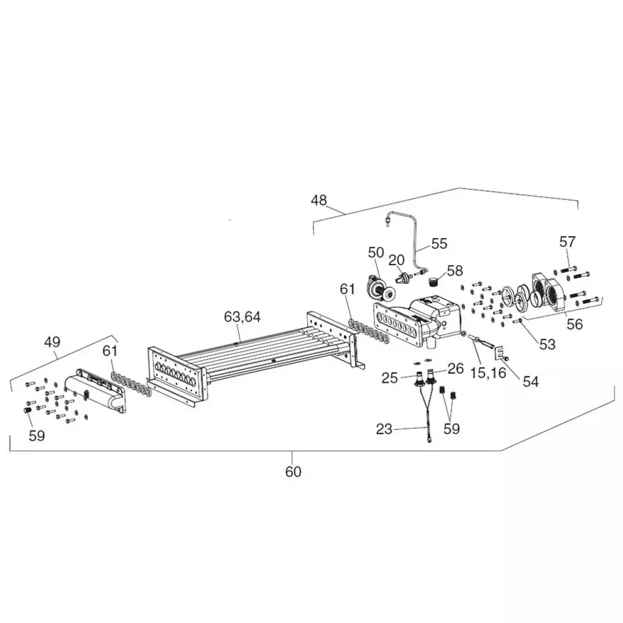 Jandy/Zodiac - Heater Parts - Legacy Model LRZE Pool/Spa Heater