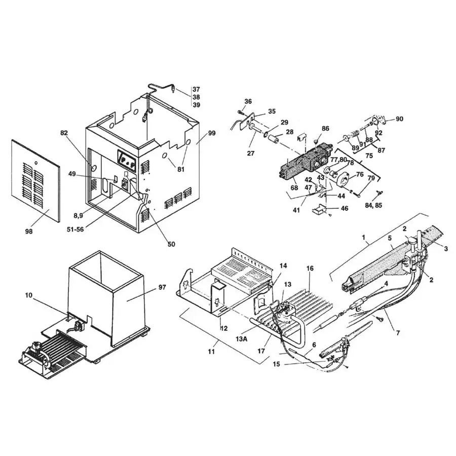 Jandy/Zodiac - Heater Parts - Lite2 LG, LD Pool/Spa Heater (Discontinued, 2003 - 2009)