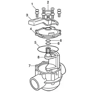 Jandy/Zodiac - Valve Parts - Neverlube Standard Diverter (1 1/2\