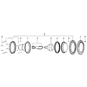 Jandy/Zodiac - Lighting Parts - White Large (Pool)