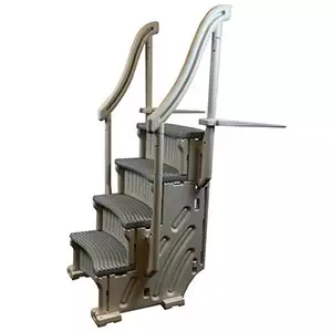 Confer Curve Base 4-Step Staircase