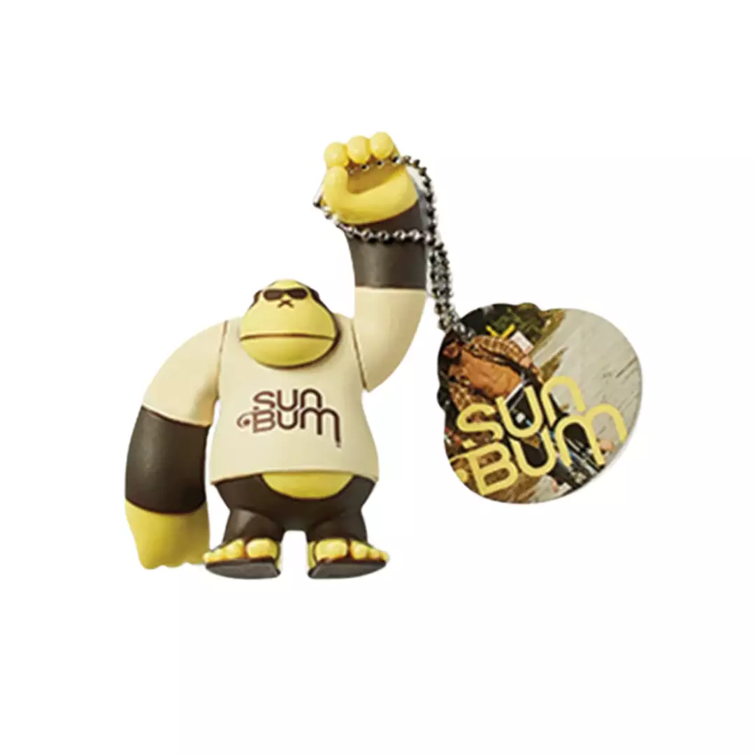 Sun Bum Lucky Bum Figure Keychain