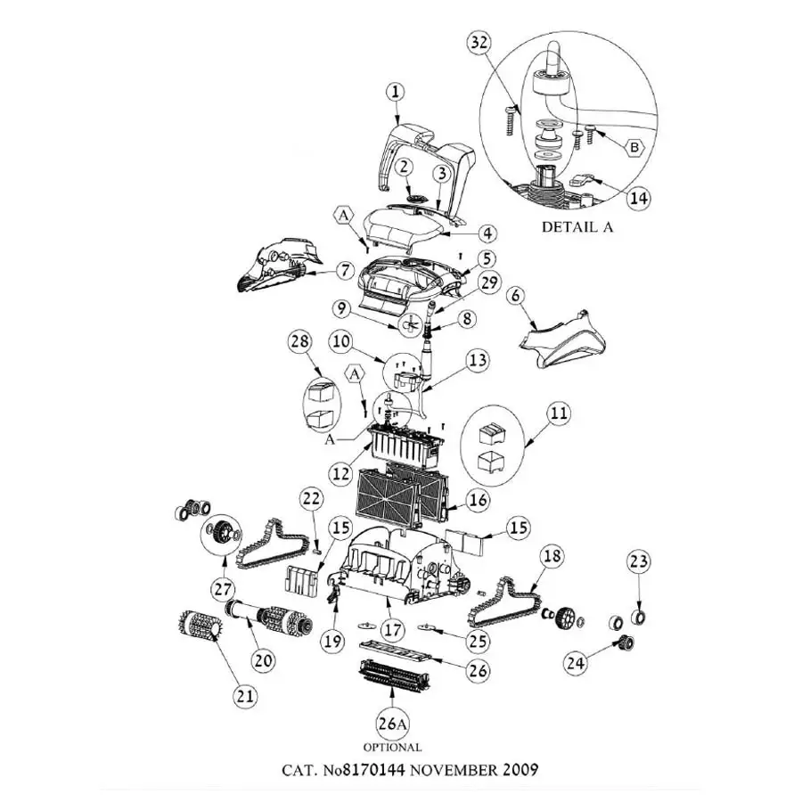 Maytronics - Cleaner Parts - Wave 60