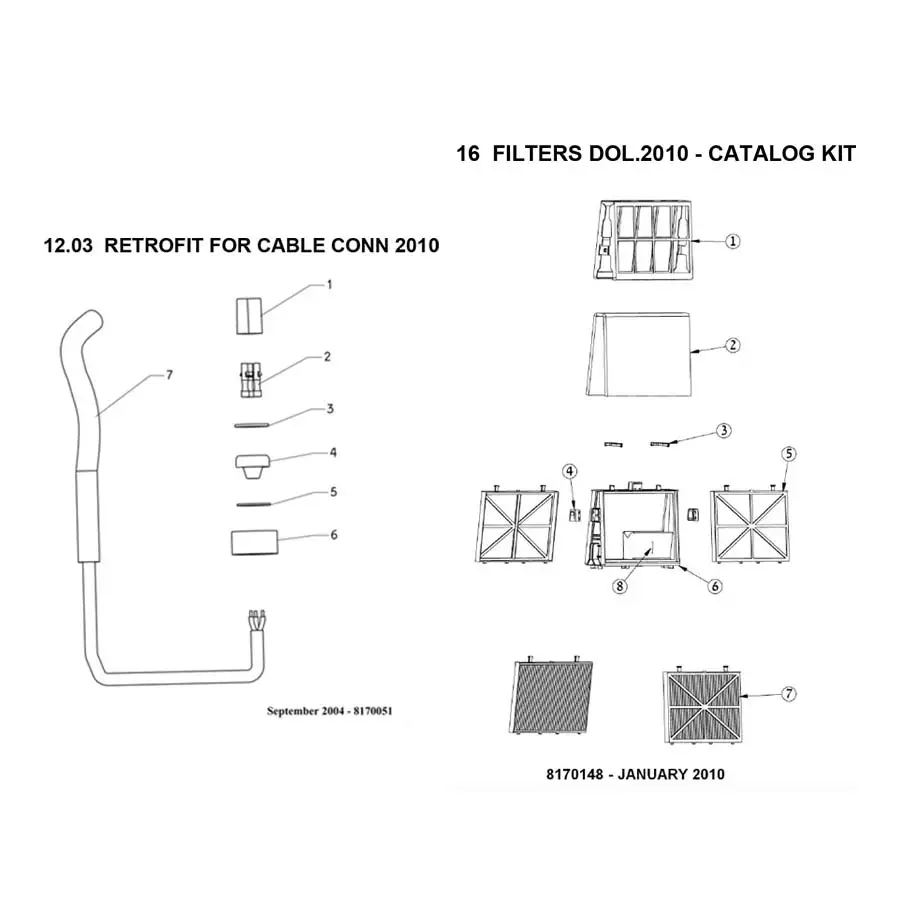 Maytronics - Cleaner Parts - Wave 60