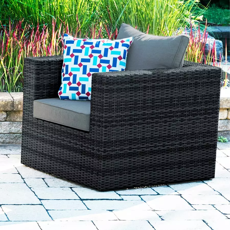 Mila Club Chair Dark Grey