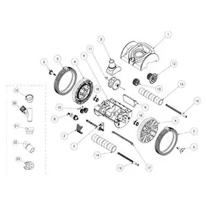 Pentair - Cleaner Parts - Kreepy Krauly Warrior