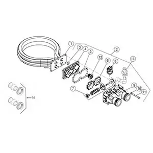 Pentair - Heater Parts - 125 Water System