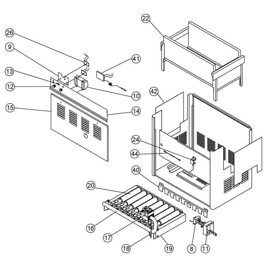 Pentair - Heater Parts - Minimax Plus