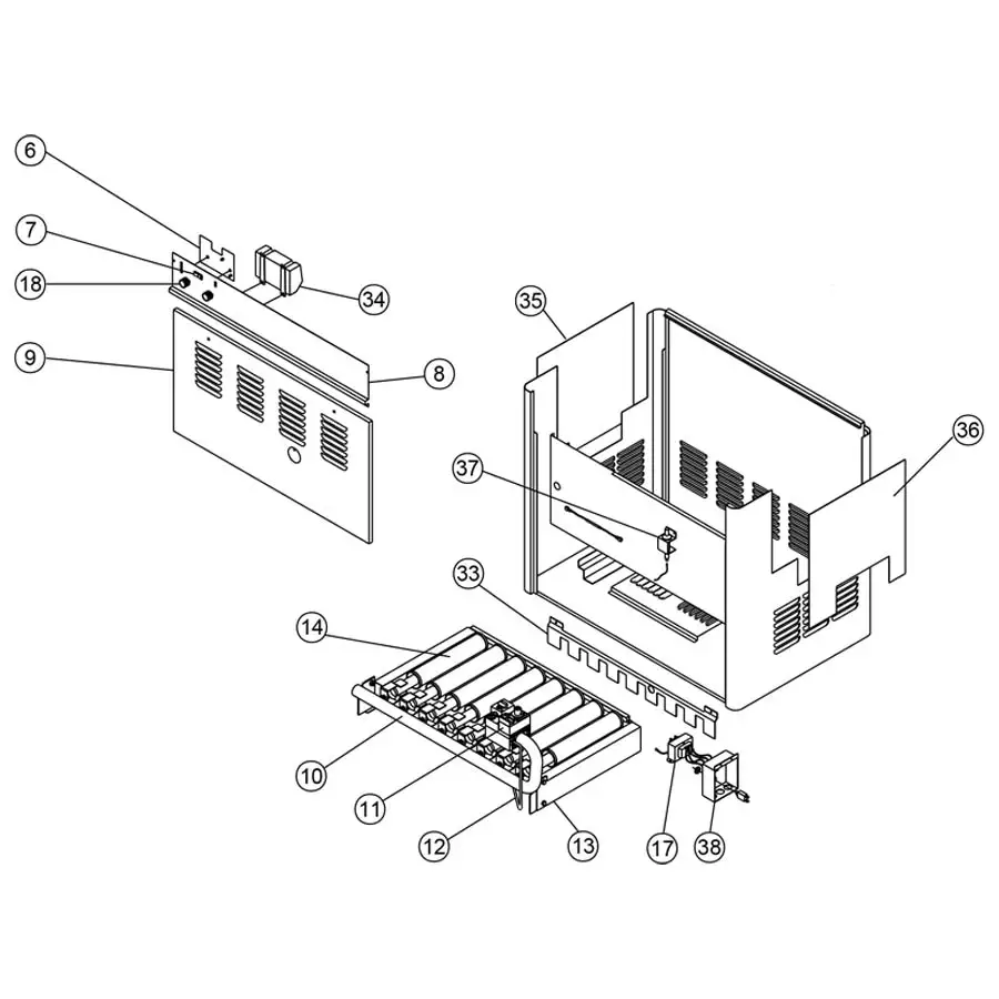 Pentair - Heater Parts -  Minimax CH