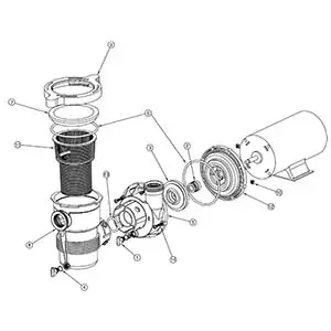 Pentair - Pump Parts - OptiFlo Pump