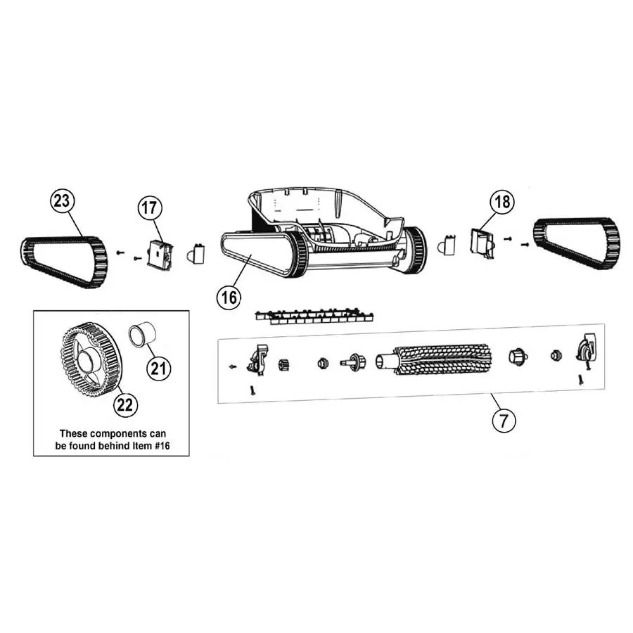 Pentair - Cleaner Parts - Prowler 930/Warrior SI