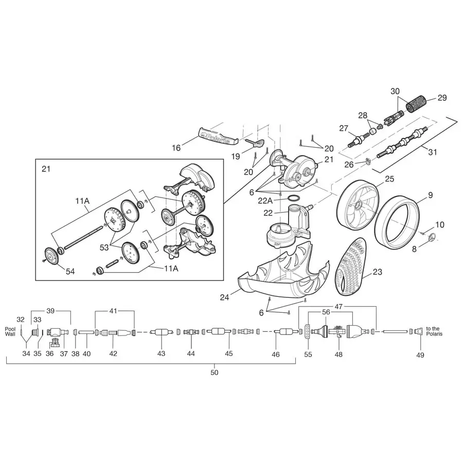 Polaris 3900 Sport Tune-Up Kit part# R0543200