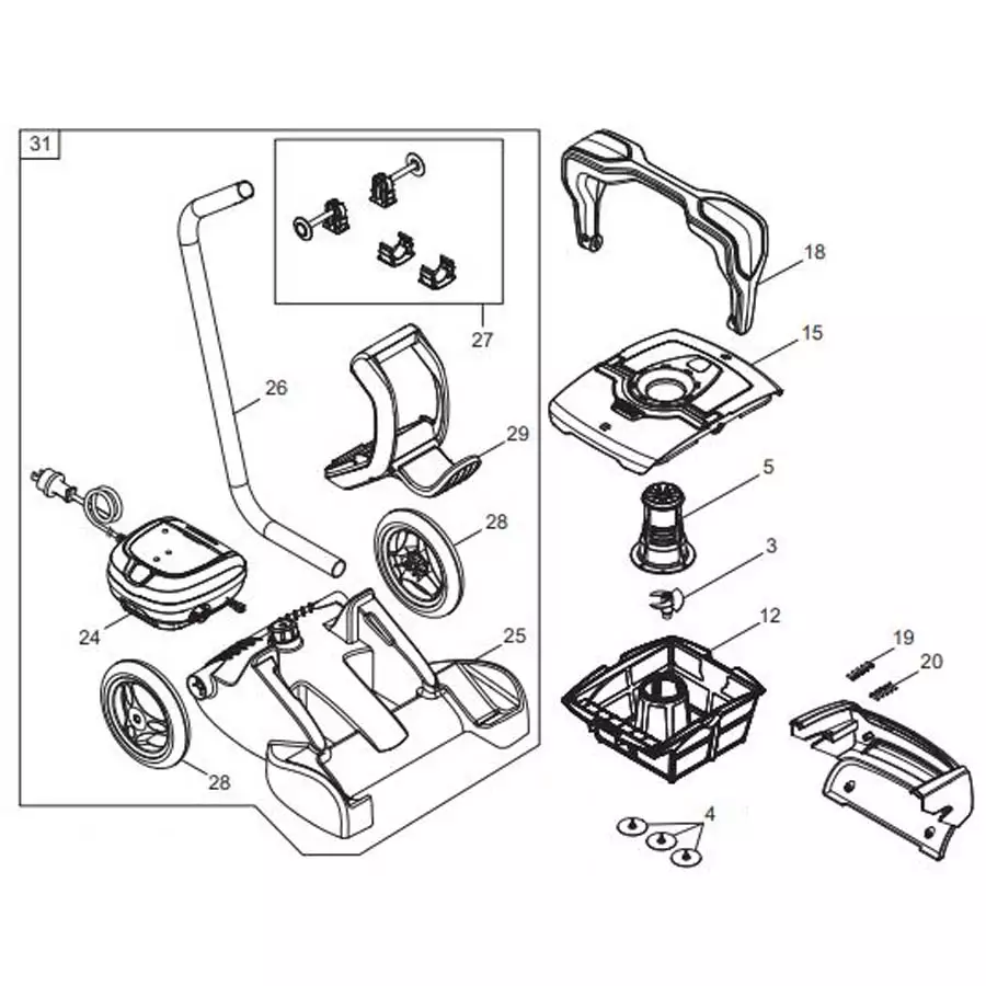 Polaris - Cleaner Parts - F8050 Sport