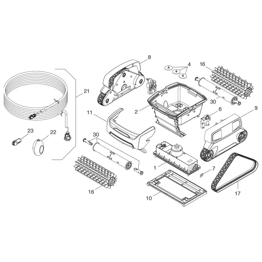 Polaris - Cleaner Parts - F8050 Sport