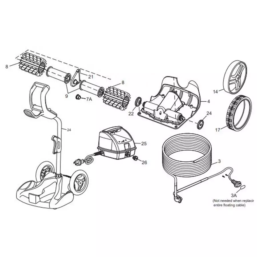 Polaris - Cleaner Parts - F9300 (Discontinued)