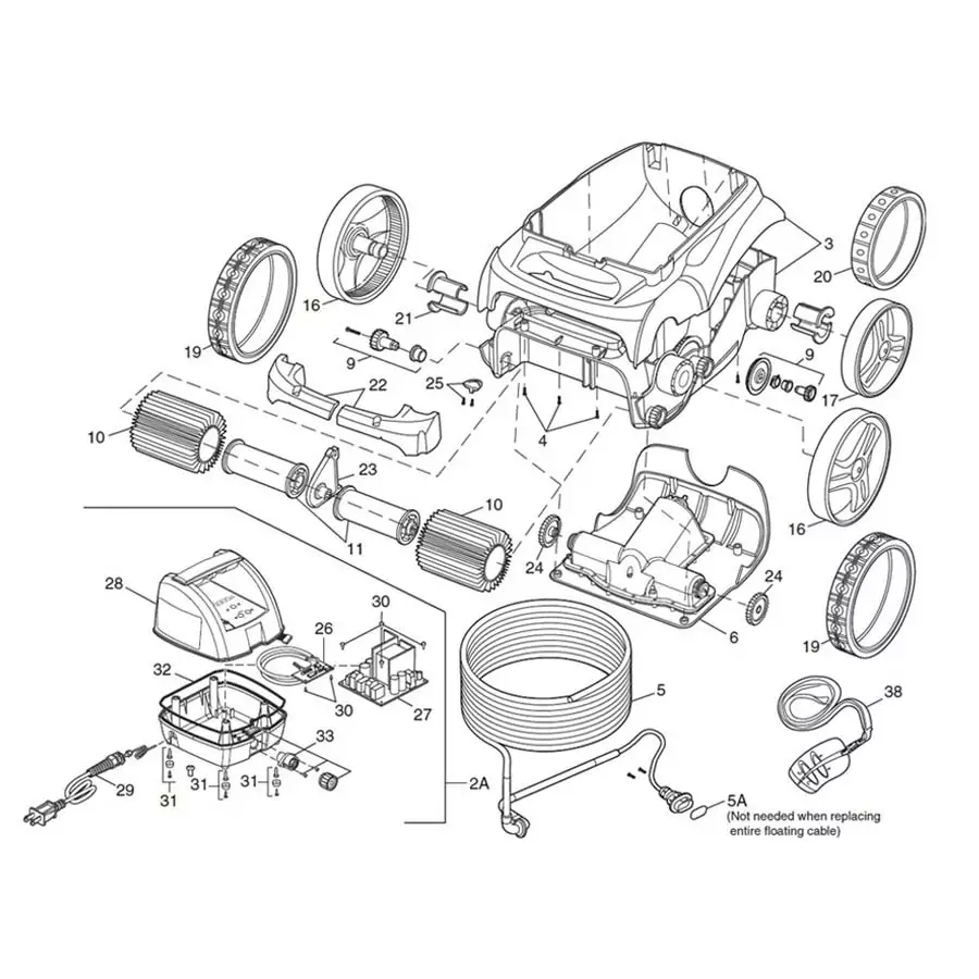 Polaris - Cleaner Parts - F9300XI Sport (Discontinued)