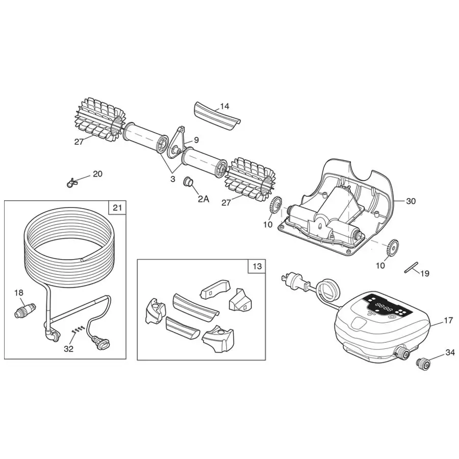 Polaris - Cleaner Parts - F9350 Sport