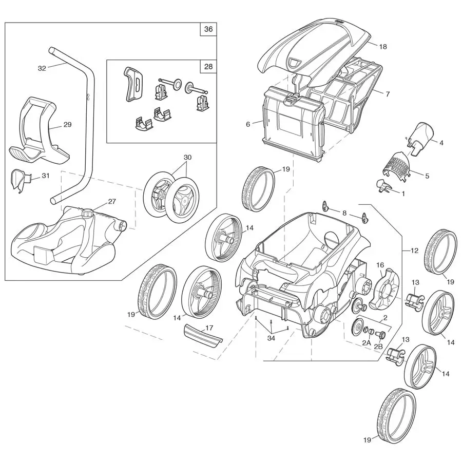 Polaris - Cleaner Parts - F9550 Sport