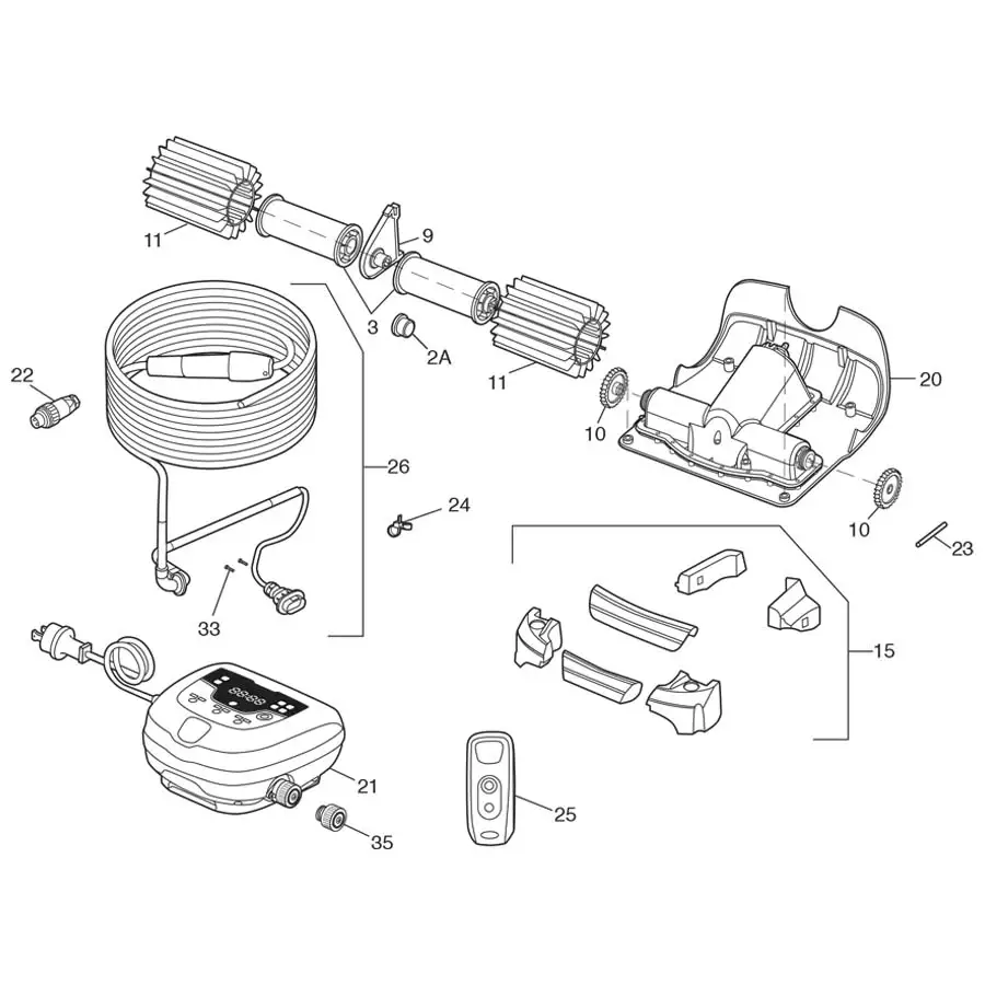 Polaris - Cleaner Parts - F9550 Sport