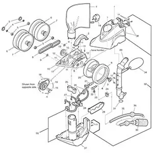 Polaris - Cleaner Parts - Vac Sweep 360 (F1)