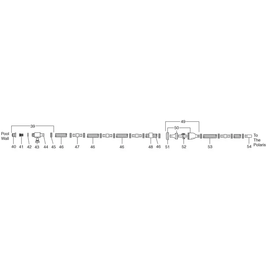 Polaris - Cleaner Parts - Vac Sweep 360 (F1)