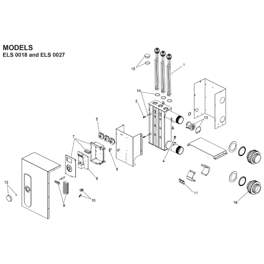 Raypak - Heater Parts - E3T: Electronic  3-Series Titanium