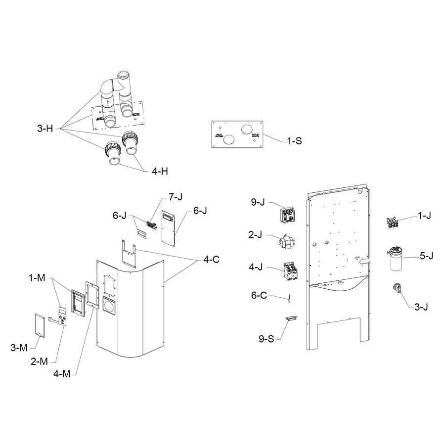 Raypak - Heater Parts - Heat Pump Digital - 5450 - 8450