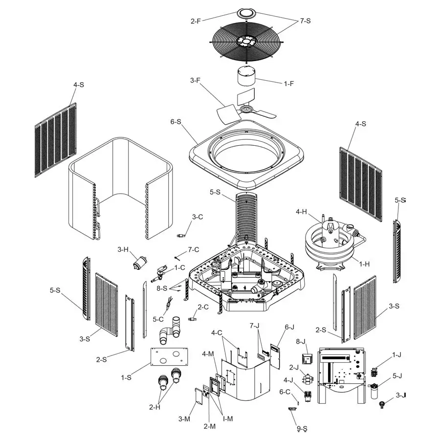 Raypak - Heater Parts - Heat Pump Digital