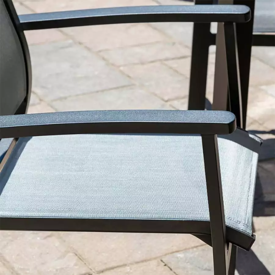 Sling Dining Chair Grey