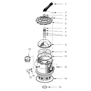 Sta-Rite - Valve Parts - Multiport 2\