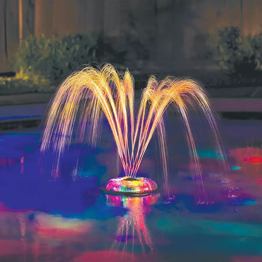GAME Underwater Light Show and Fountain With Remote, Rechargeable