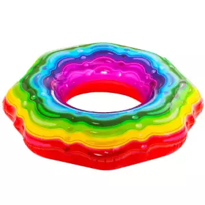 Rainbow Ribbon Swim Tube