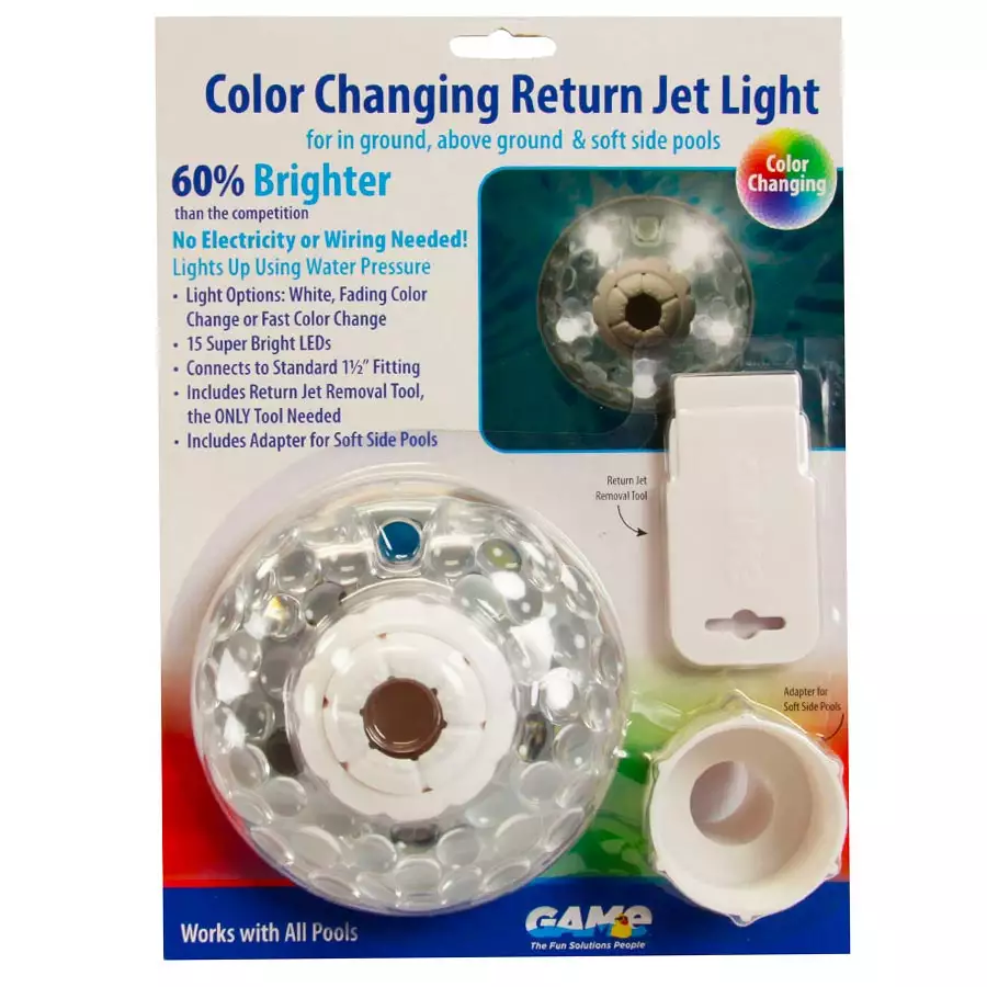 Colour Changing Return Jet Light