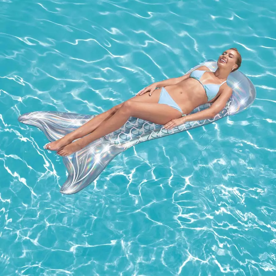Iridescent Mermaid Tail Float