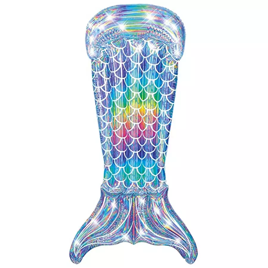 Iridescent Mermaid Tail Float
