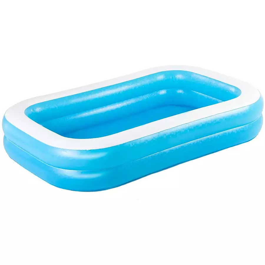Blue Rectangular Pool