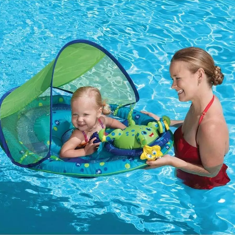 Baby Spring Float Activity Center with Canopy